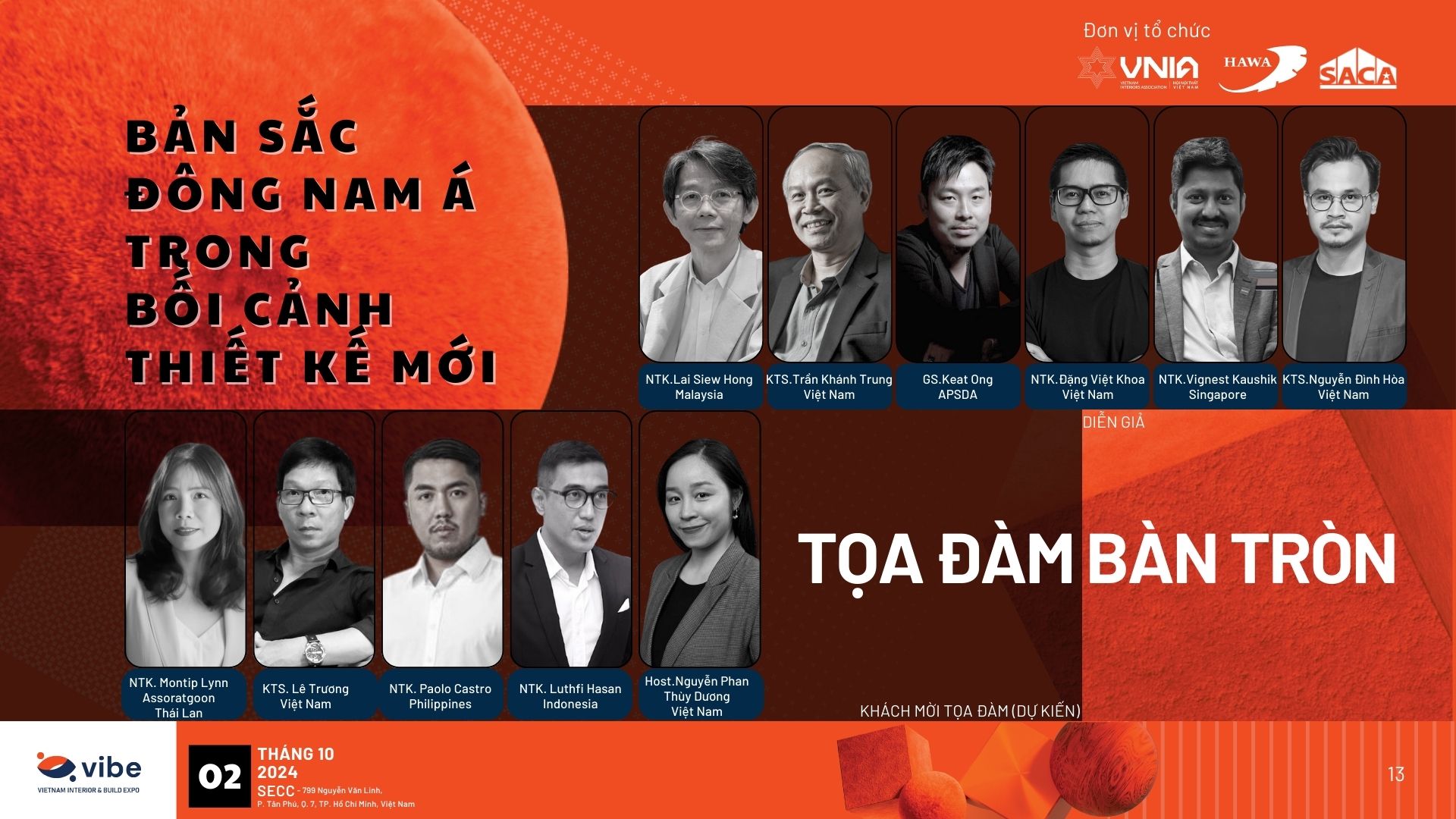 Diễn đàn Nội thất Việt Nam - ASEAN "BẢN SẮC ĐÔNG NAM Á TRONG BỐI CẢNH THIẾT KẾ MỚI" 10 1 20240913154057860 13