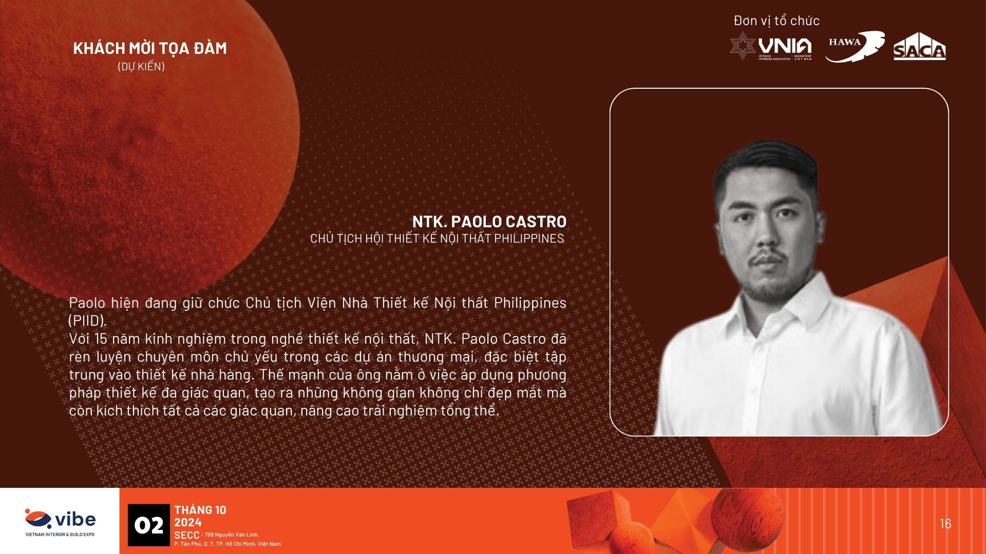 Diễn đàn Nội thất Việt Nam - ASEAN "BẢN SẮC ĐÔNG NAM Á TRONG BỐI CẢNH THIẾT KẾ MỚI" 13 1 20240913154057914 16