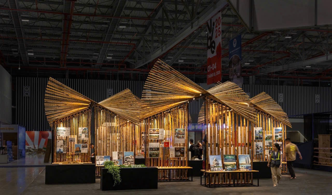 triển lãm nội thất 2025 Pavilion Kiến trúc “Bối cảnh mới, Bản sắc mới” tại triển lãm nội thất 2025 -Vibe