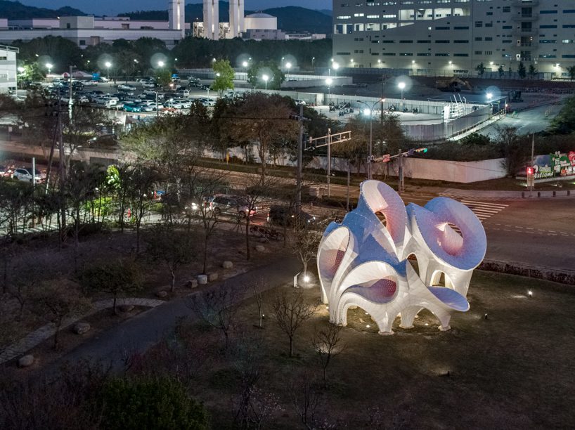 Pavilion Hoa Anh Đào Của Marc Fornes / Theverymany Mở Ra Không Gian Vui Chơi Và Nghỉ Ngơi Ở Đài Loan 14 the cherry blossom pavilion