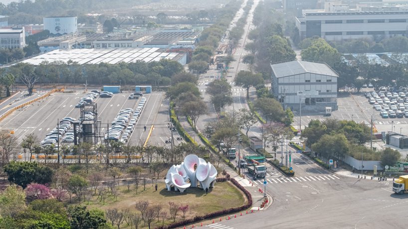 Pavilion Hoa Anh Đào Của Marc Fornes / Theverymany Mở Ra Không Gian Vui Chơi Và Nghỉ Ngơi Ở Đài Loan 2 MARC FORNES / THEVERYMANY giới thiệu The Cherry Blossom Pavilion