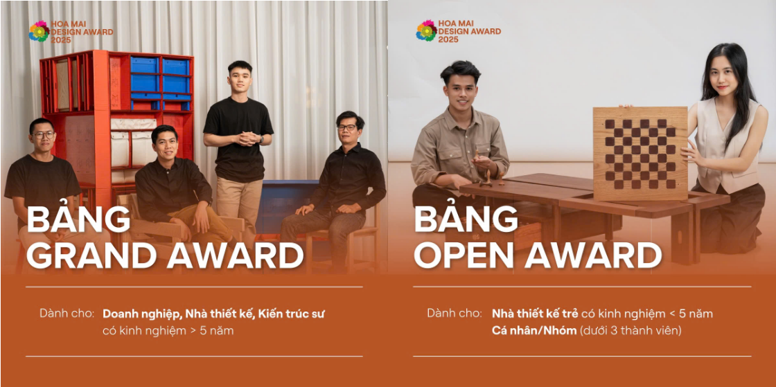 Hoa Mai Design Award 2025 – Bệ phóng tài năng thiết kế nội thất Việt 3 Hoa mai design award 2025 bang dau