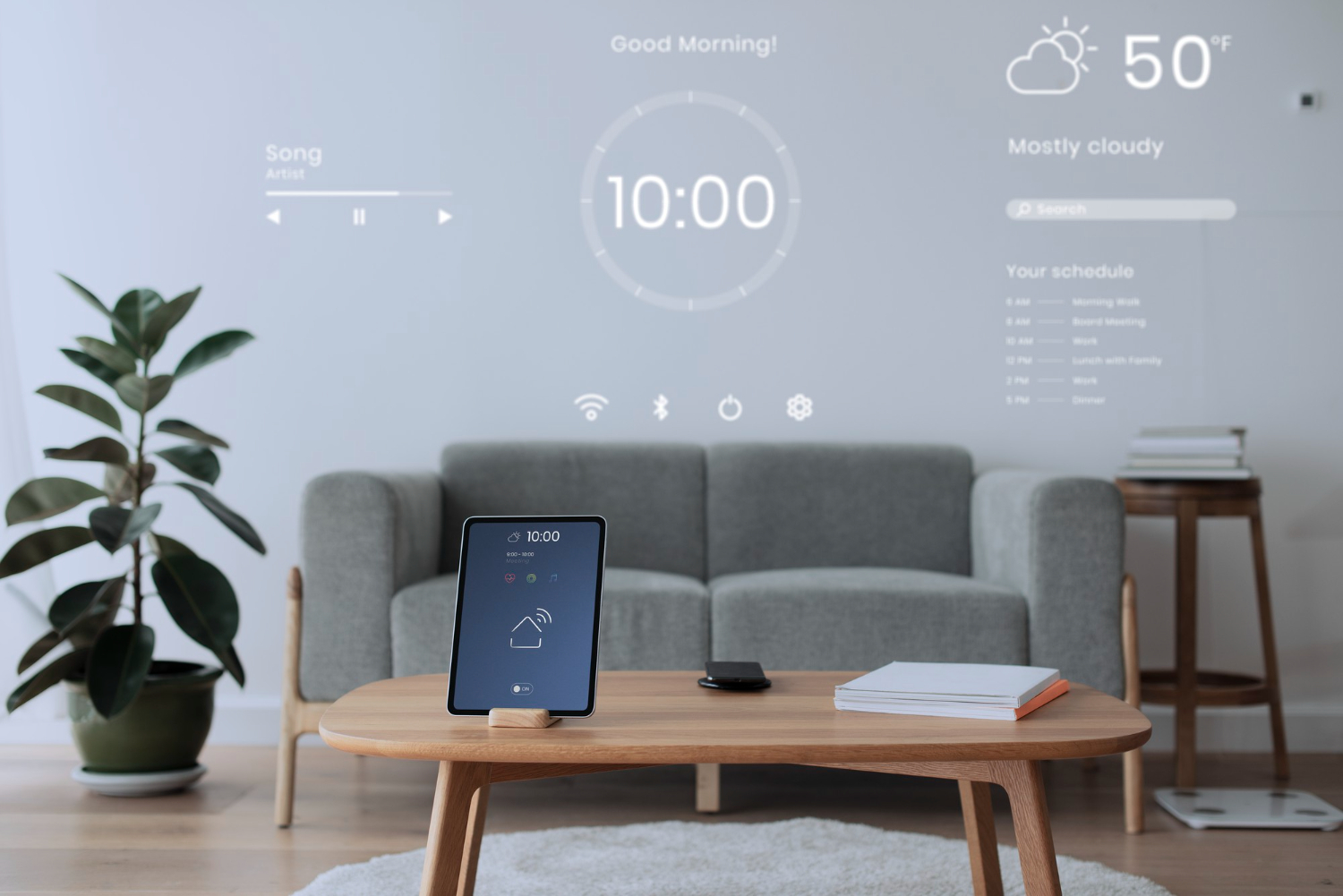 Công Nghệ Xây Dựng 2025 – Ứng Dụng AI và IoT 3 AI và IoT được ứng dụng và không ngừng cải tiến cho Smart home