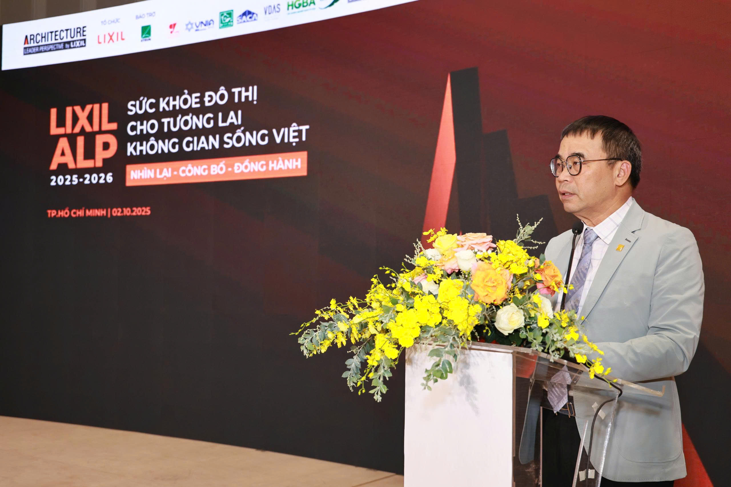 Ông Phan Đăng Sơn nêu góc nhìn của Hội Kiến trúc sư Việt Nam tại sự kiện