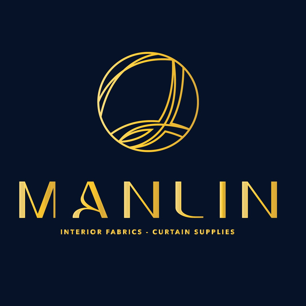 MANLIN – INTERIOR FABRICS & CURTAIN SUPPLIES Logo